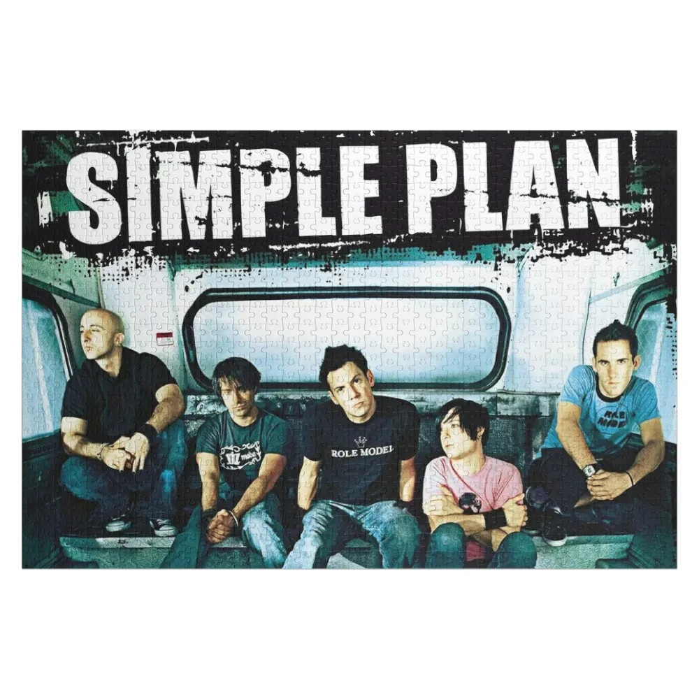 

Albums Simple Plan Covers Jigsaw Puzzle Personalized Gifts Christmas Toys Custom Gift Wooden Name Puzzle
