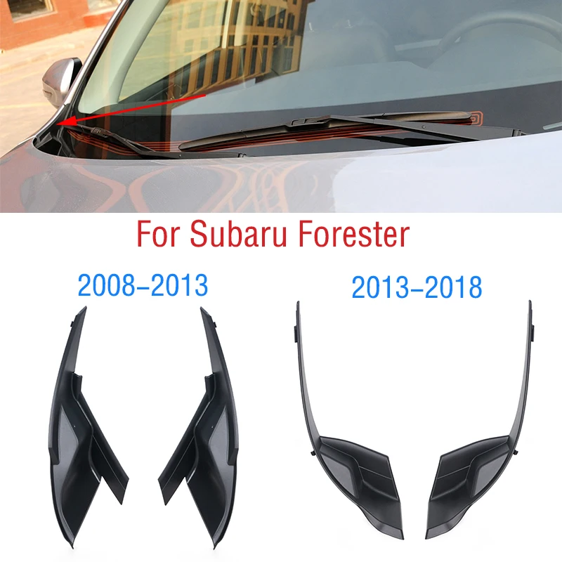 For Subaru Forester SH SJ 2008-2013 2013 2014 2015 2016 2017 2018 Front Windshield Wrap Wiper Corner Trim Cover Lid Panel