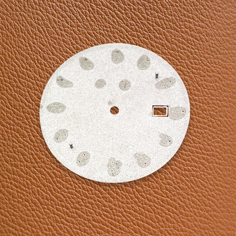 35 مللي متر S شعار كوكتيل الهاتفي مناسبة ل NH35 اليابان حركة عالية الجودة الأحمر التدرج ساعة مزدوجة تعديل الملحقات