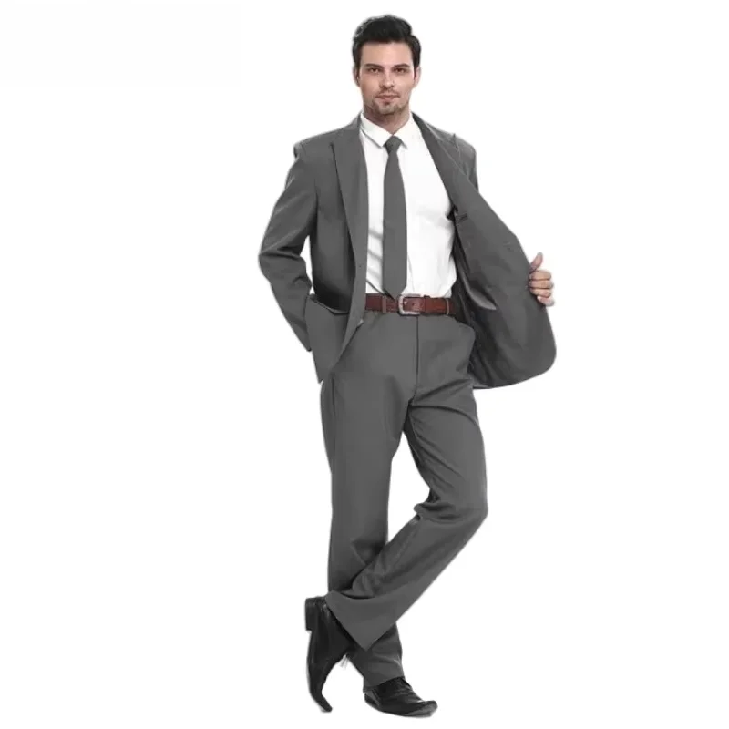 

Men's 2-Piece Party Suit - Christmas & Festive Costume | Fashionable Plain Design | Normal Cut Formal/Evening Wear