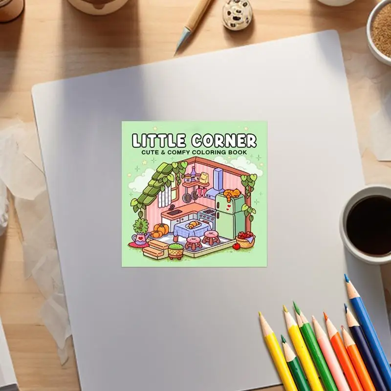 Libros para colorear, libros para colorear creativos y divertidos, dibujos de garabatos para niños, pintura, papelería para el hogar, fiesta, regalo para niños