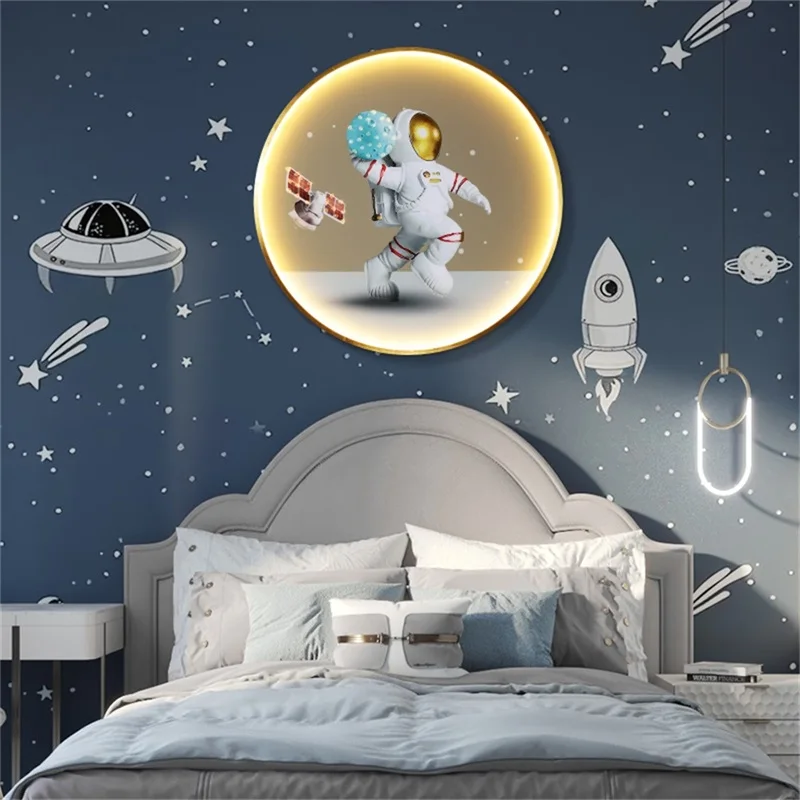 TYLA Indoor Wall Lamps Fixtures LED Luxury Mural Modern Creative Light Sconces for Home Bedroom