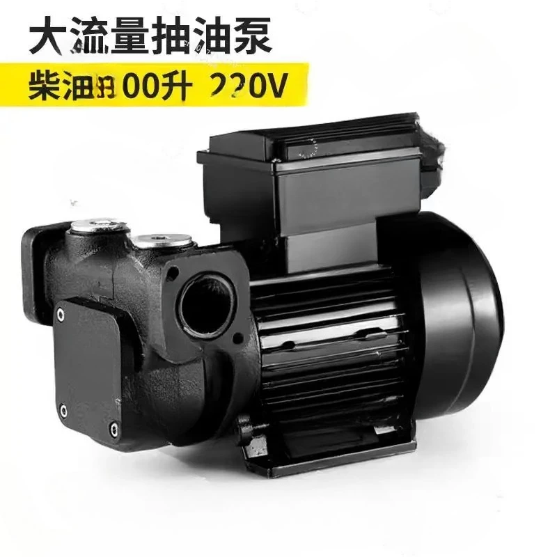 Explosion proof large flow diesel electric vehicle equipment small self-priming pump 12V 24V 220V oil pump