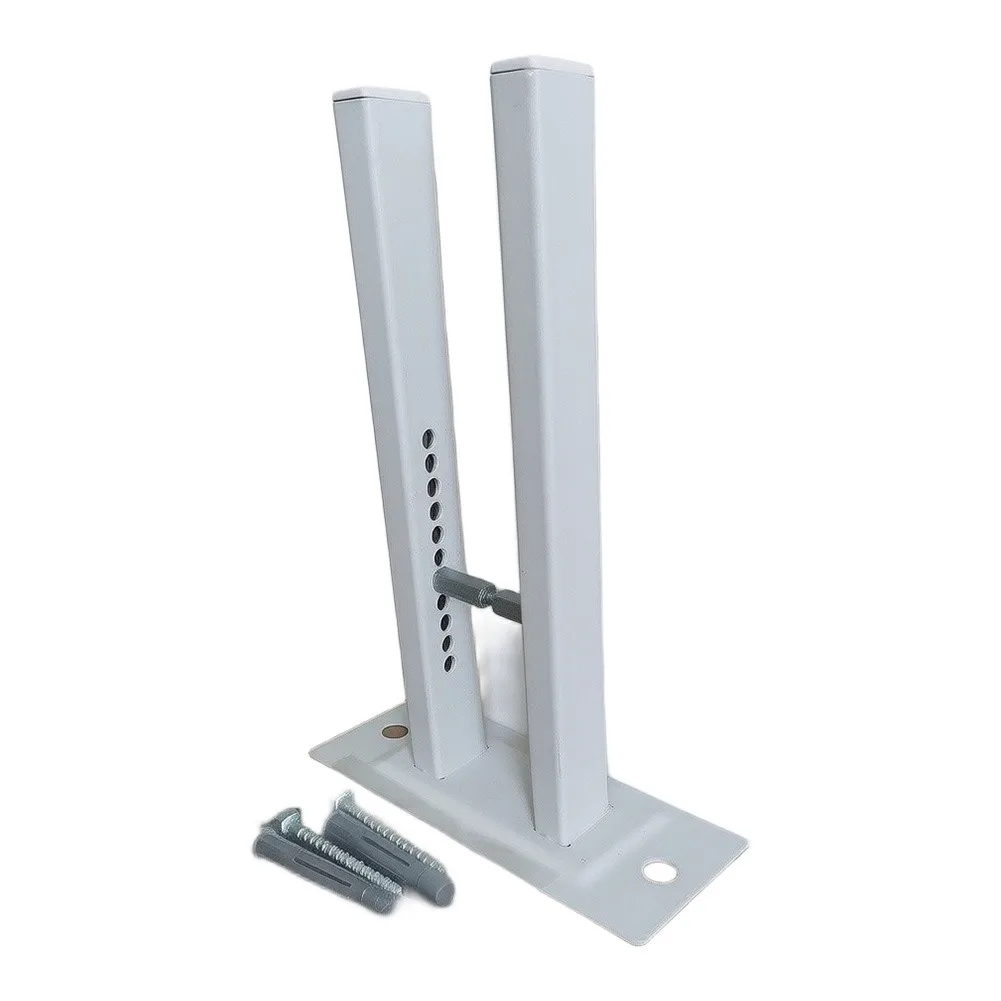 Die-cast Aluminum Floor Radiator Bracket Height Adjustable 7-18cm Designed for Radiators With 80mm or 100mm Depth