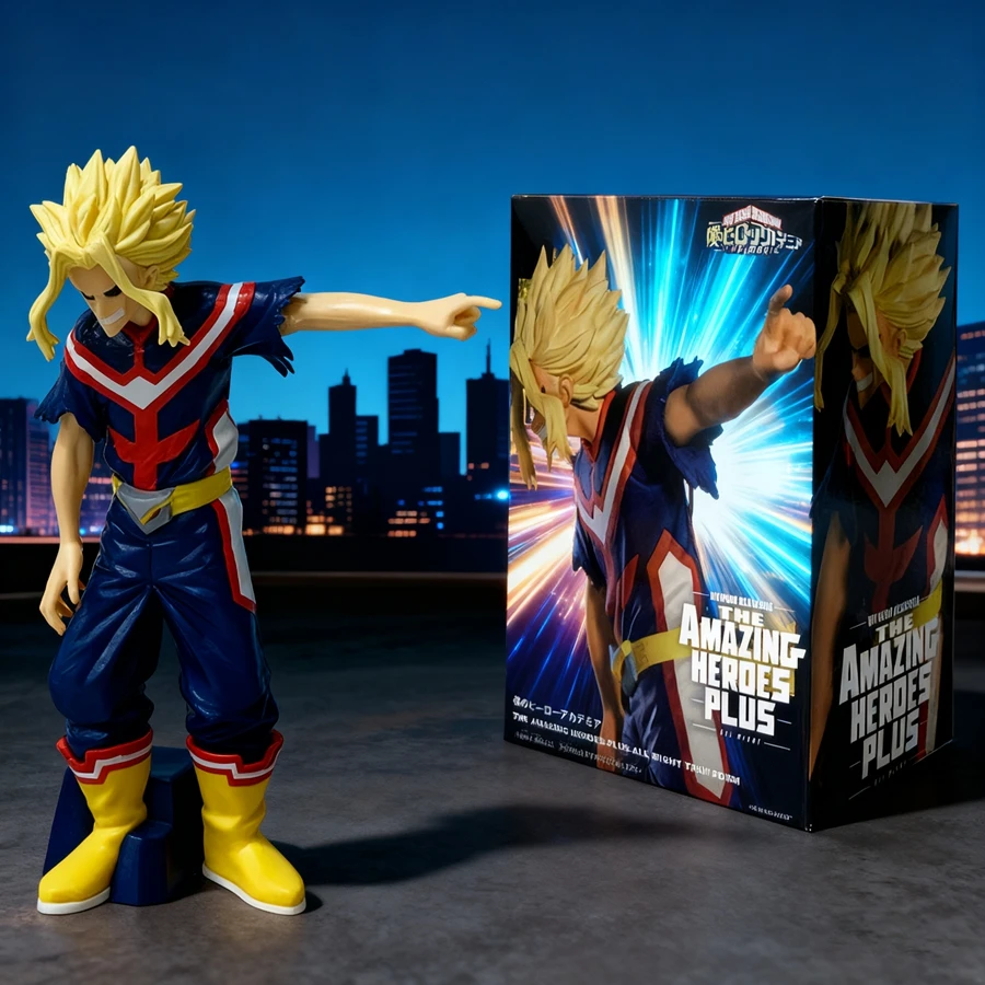 18 cm Boku No Hero Academia Anime Figur All Might Actionfigur Midoriya Izuku/Bakugo Katsuki Figur PVC Koc C Bodentemperatur Modell und ys