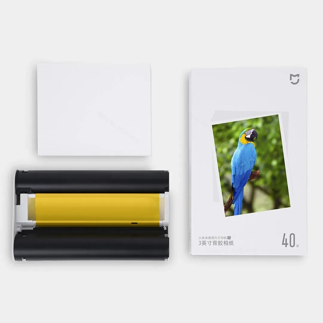 Original Xiaomi 3 Inch Photo Printer Paper For Xiaomi Mijia Photo Printer Xiaomi Printer 1S Photographic Color Coated