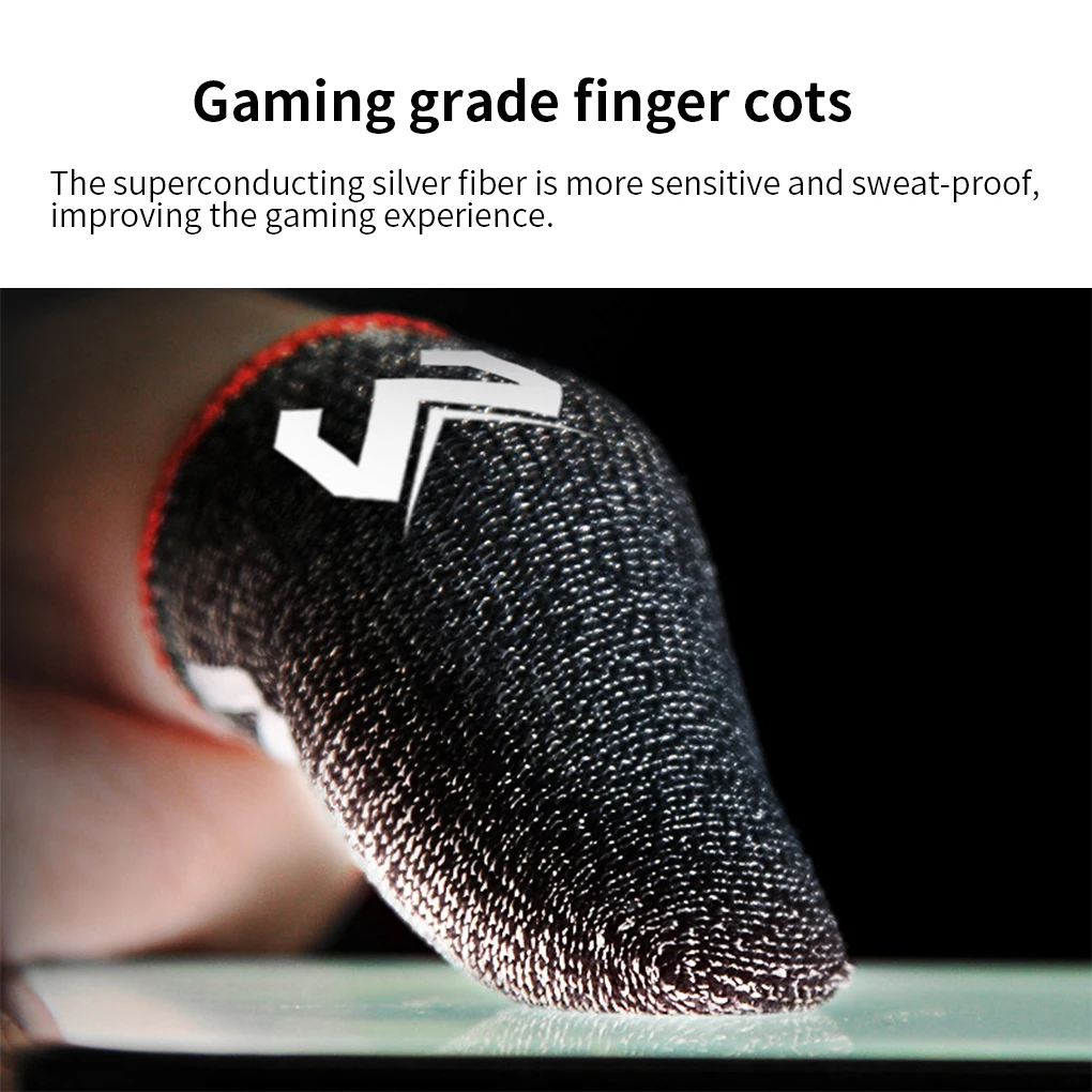 300Pairs Screen Mobile Game Finger Cots Fingerprint Non-slip X5p4 Constant Gaming Fingertip Gloves