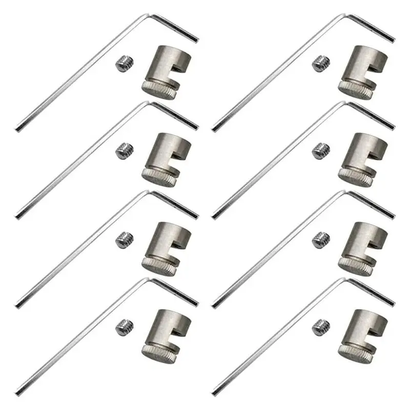 

Набор из 8 штук универсальных кнопок-фиксаторов для складных ножей Buck 110, сменные кнопки для складных охотничьих ножей, прочные.