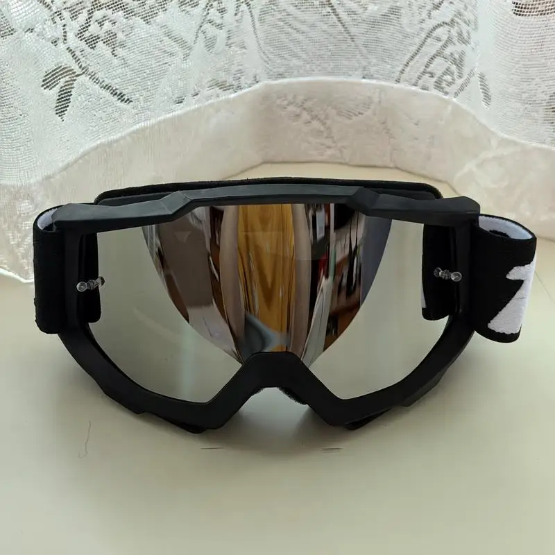 Wind‑Blocking Dirt Bike Motocross Eyewear Scratch Resistant Riding Goggles For ATV MTB Offroad