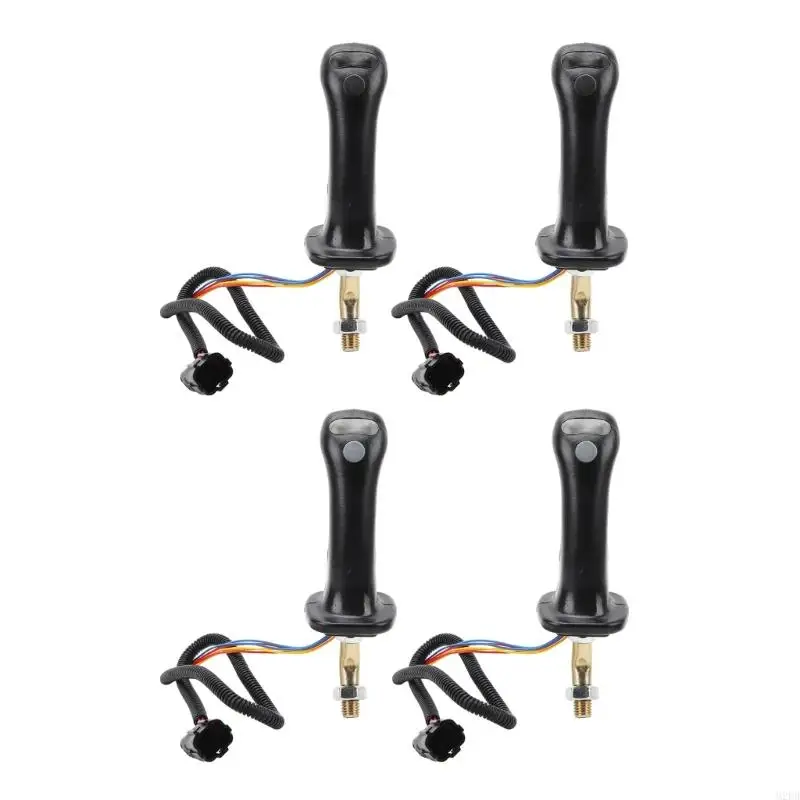 

Ergonomic Excavator Control Handles Aluminum Joystick With 3 Buttons For Earthmoving Machinery Operations