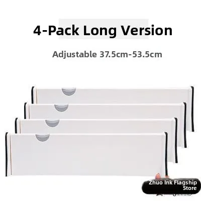 拡張可能なプラスチック製冷蔵庫冷凍庫オーガナイザー仕切り収納ボックスデスクトップキャビネット引き出し下着仕分け板