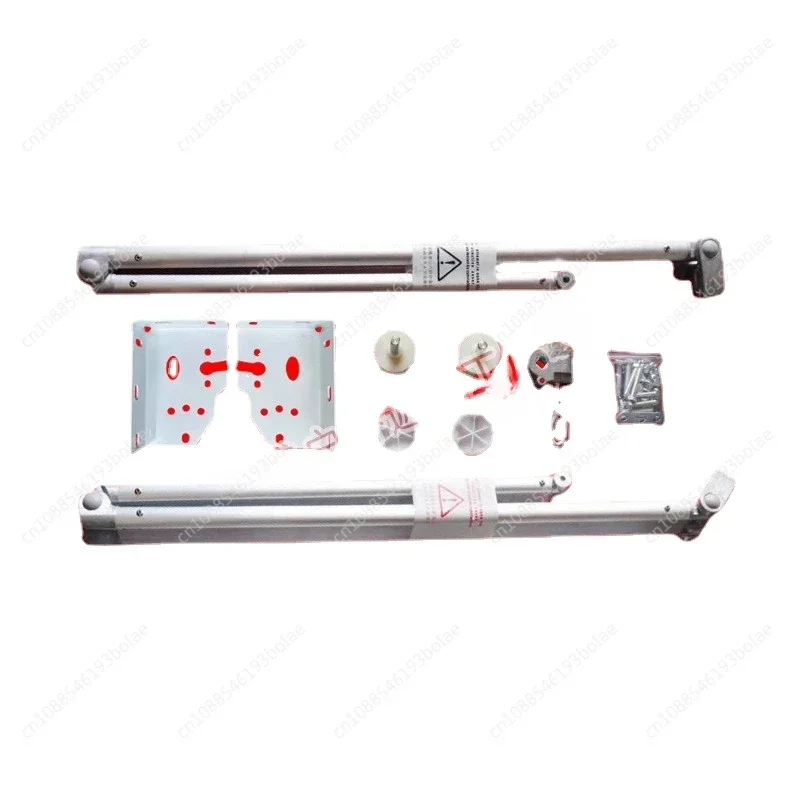 

Retractable Awning Accessories Curved Arm Thickened Aluminum Alloy Arm Canopy Side Bracket Hand Shed Six-an Telescopic Canopy