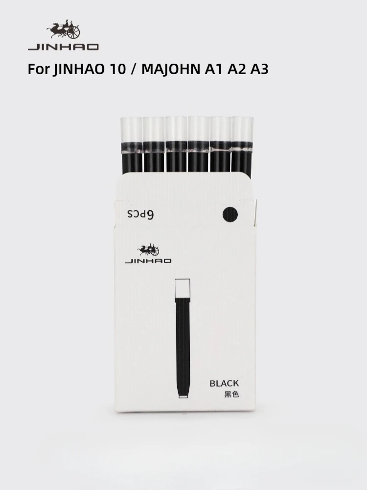 240/6 PCS JINHAO 20 10 Press Fountain Pen Ink Refill Cartridges Black/Blue School For A1 A2 JINHAO 20 Office Supplies Stationery - view 3