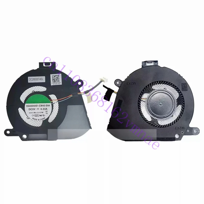

Laptop CPU Cooling Fan EG50040S1-CM40-S9A DC5V 0.33A 4Pin for DELL Latitude 9520 0X77GN