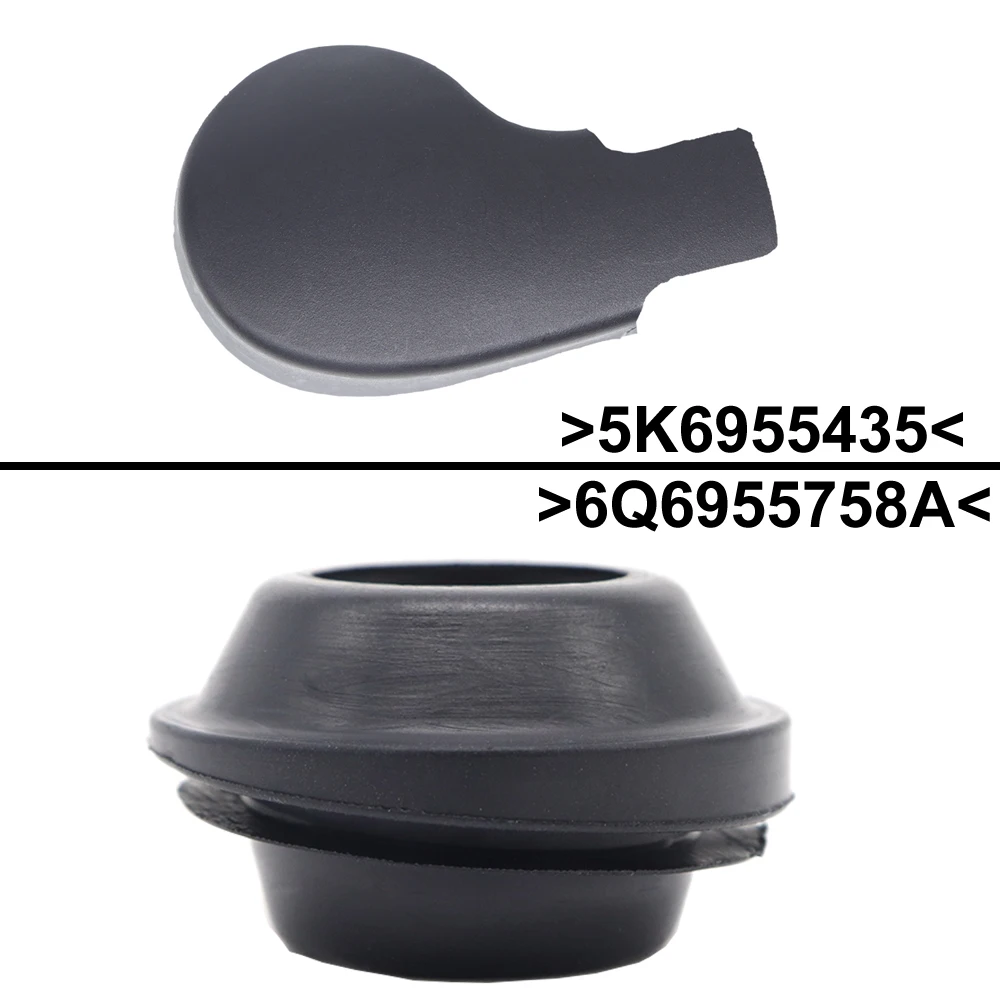 For Skoda Octavia Mk3 5E 2012 - 2019 Karoq NU7 Superb Combi B8 Car Rear Wiper Blade Arm Seal Gasket Grommet Rocker Nozzle Cap