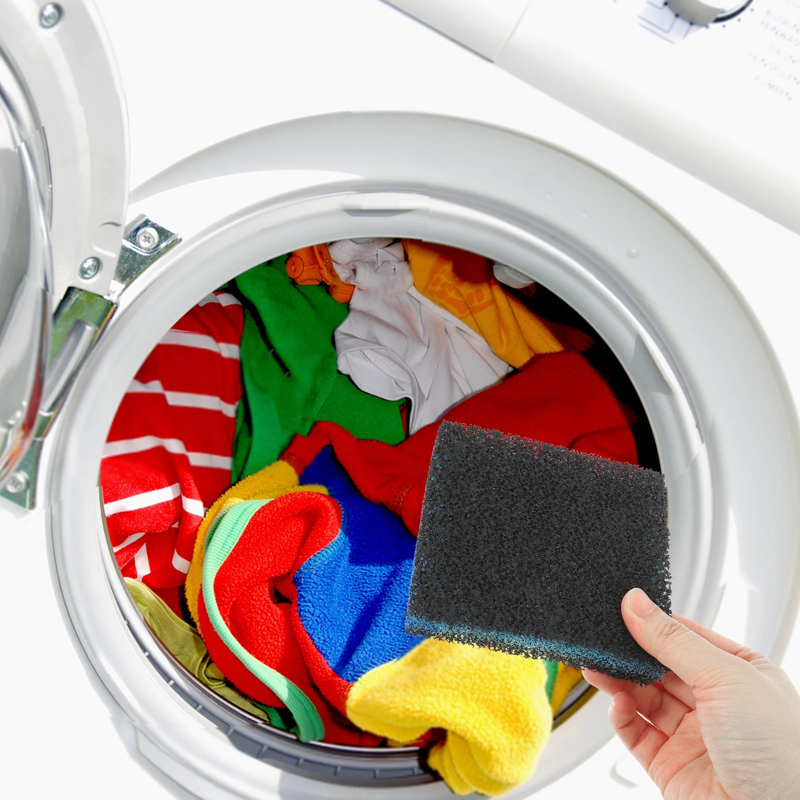 

10pcs Pet Hair Remover Reusable Washer Lint Catcher Laundry Hair Removal Ball Safe Dog Grooming Machine Catcher Cloth