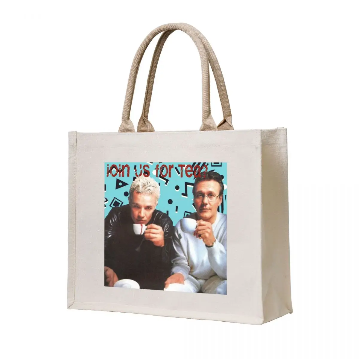 

Giles and Spike Tea Party Tote Bag hand bag ladies Shopper handbag tote bag Canvas