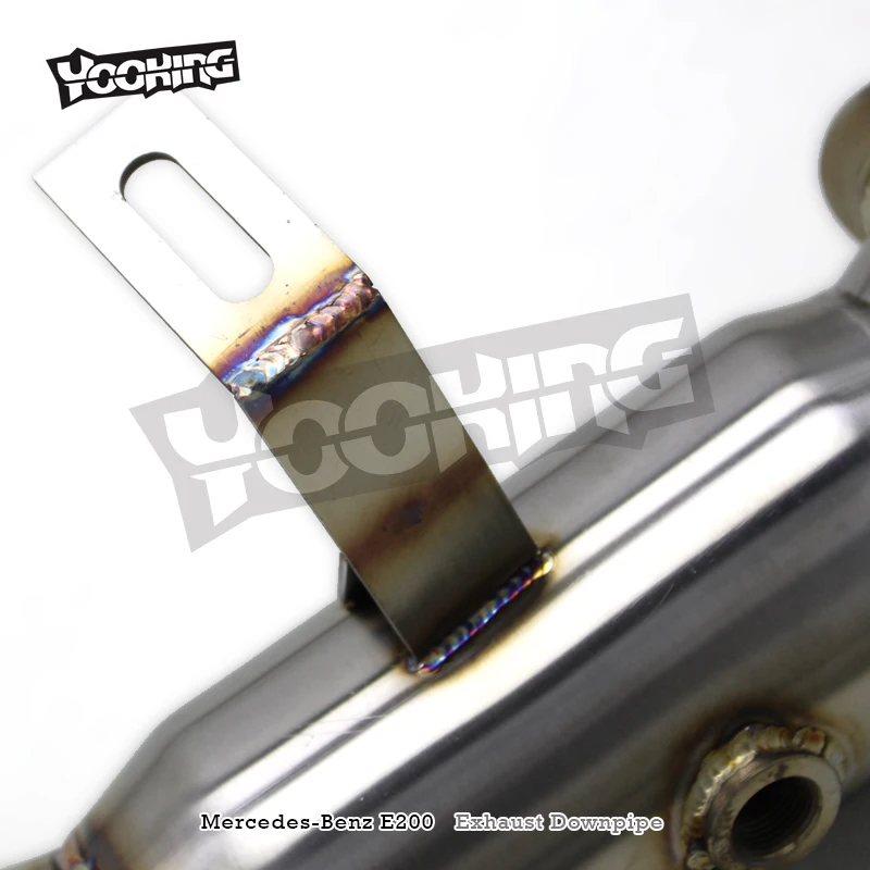 OBM Exhaust Downpipe For Mercedes-Benz E200/E300 W213 2.0T 2017-2023 Stainless Steel Exhaust Pipe Escape Car Exhaust System - view 3