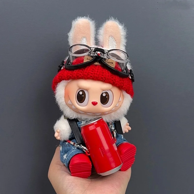 

Одежда для куклы Labubu 17 см, комплект штанов Co ca, одежда для кукол, модные аксессуары для кукол, милые украшения, маленькая ткань