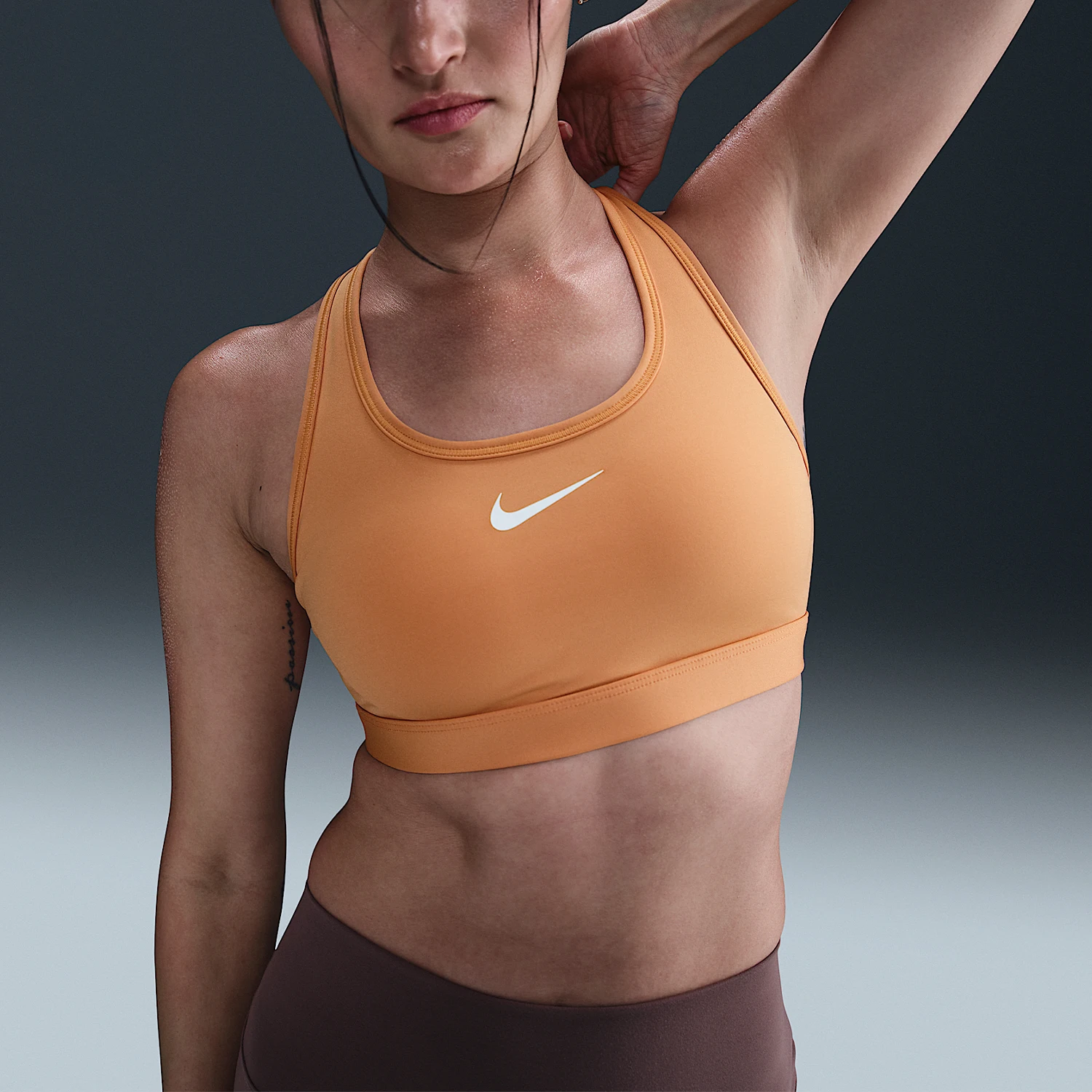 Ropa interior deportiva Nike auténtica de verano para mujer, ideal para entrenamiento, yoga y actividades físicas, modelo DX6822-856.