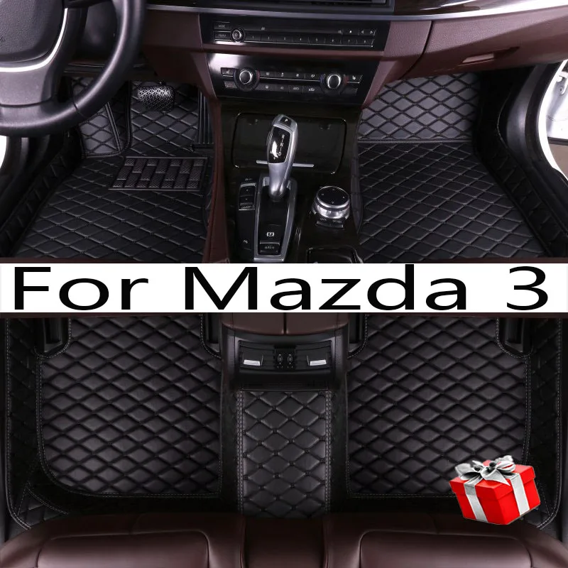 

Car Floor Mats For Mazda 3 2006 2007 2008 2009 2010 2011 2012 Custom Auto Foot Pads Auto Carpet Cover Interior Accessories