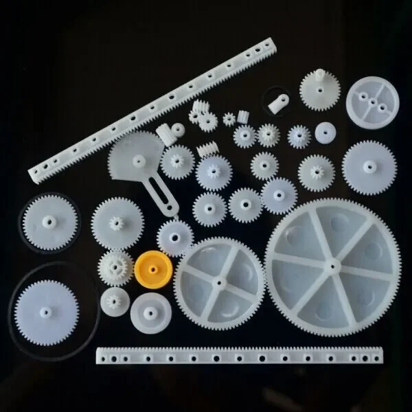 34 kinds of rack and pinion gear bag toy model pulley plastic worm gear reducer