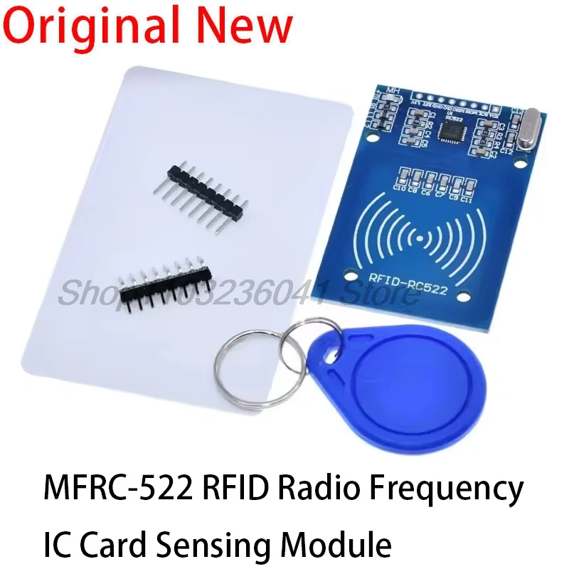 MFRC-522 RC-522 RC522 Antena RFID IC Módulo Sem Fio Para Arduino IC CHAVE SPI Escritor Leitor Módulo de Proximidade de Cartão IC