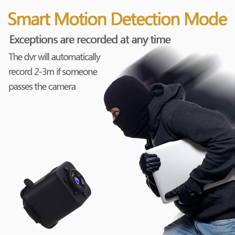 SQ18 Waterproof Camera Underwater Mini Camera Motion Detection Wireless Video Camera HD