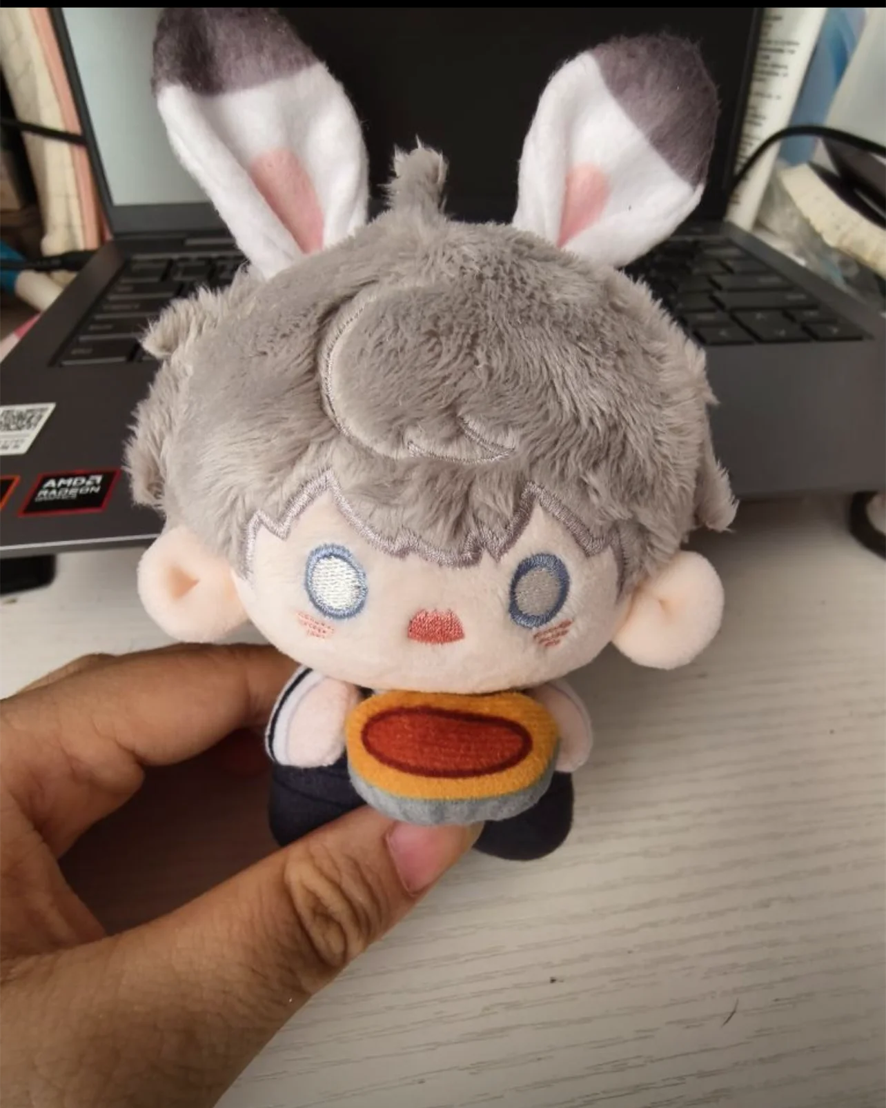 Auf Lager 10 cm Love and Deepspace Rafayel Sylus Xavier Rose Gefüllte Plüschtiere Puppenkleidung Schlüsselanhänger Tasche Anime Spiel Spielzeug Kinder Geschenk