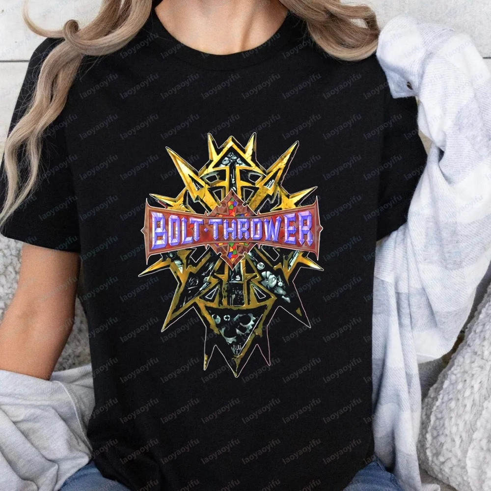 Men's T-shirts and Tank Tops - Retro Metal Band Bolt Thrower - Comfortable T-shirts Suitable for Both Men and Women