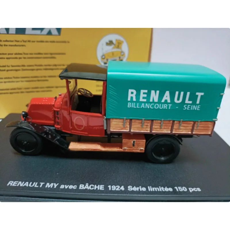 PERFEX 1:43 scale MY avec BACHE 1924 Resin Car Model Adult Souvenir Classic Static Display Collectible Toy Gift