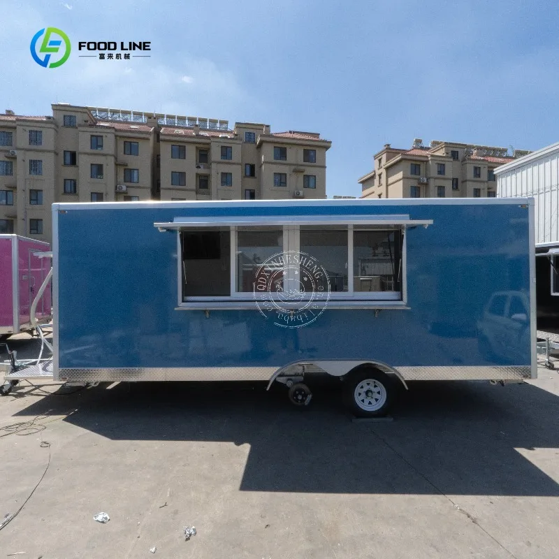 18ft Trade Assurance Food Trailer with Full Equipment Fit in USA Standard with Vin Number and Dot