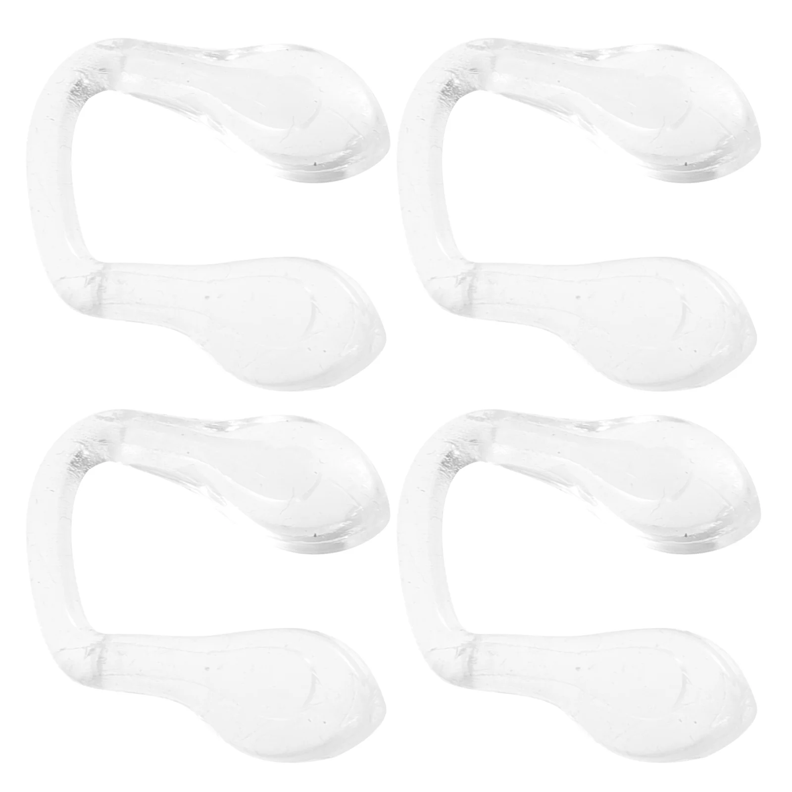 4 Pcs Accessories Child Clear Glasses Nose Pads for Silica Gel Eyeglasses Support Replacement