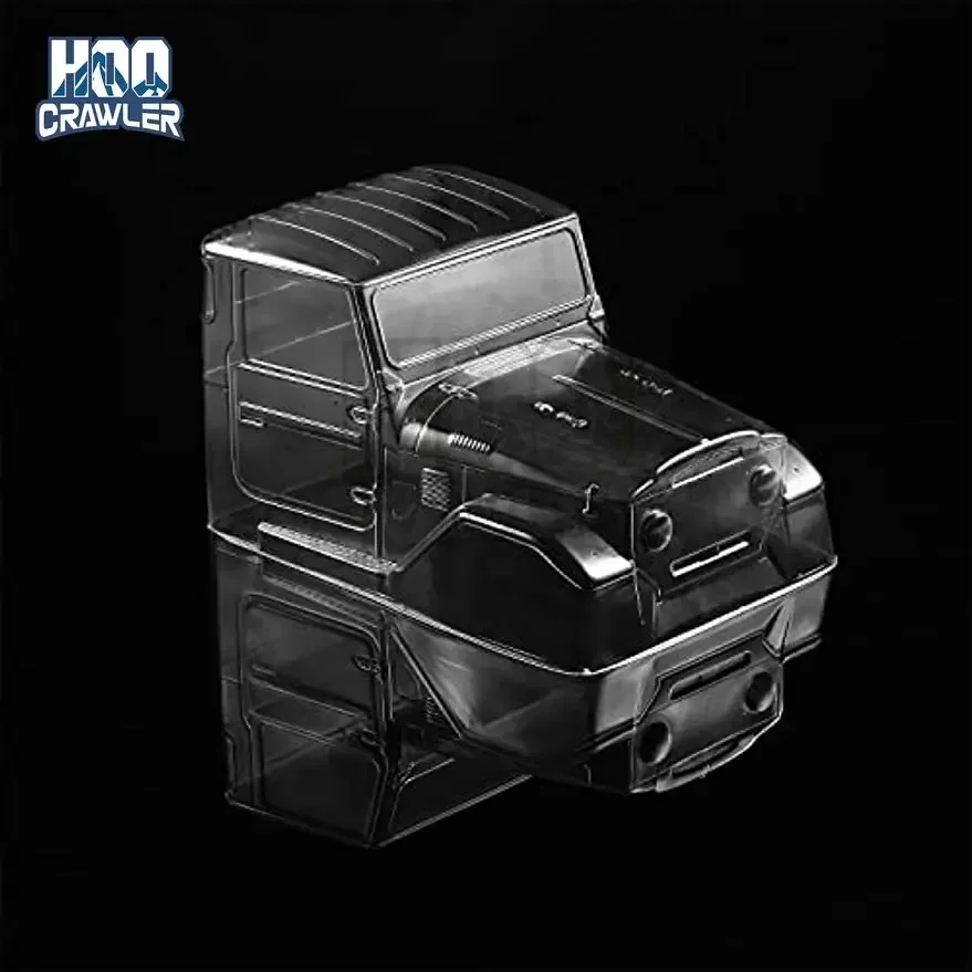 HooCrawler 1/10 1965 Toyota FJ40 Truck Cab PC Clear Body do gąsienic RC Axial SCX10 TRX4 YIKONG 4102 RGT 86100 Redcat GEN8
