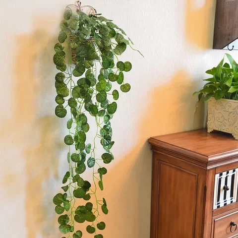 

Artificial Plant Wall Hanging Garland Wedding Party Home Garden Decor 230cm Fake Green Leaf Ivy Vine Artificial Leaves Garland