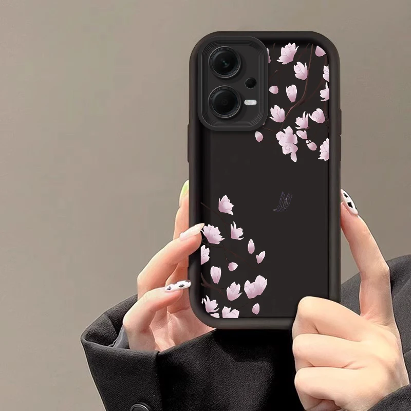 Note 12 Pink Plum New Sky Eye Phone Case For Xiaomi Redmi Note 12 12R 12Pro 11SE 11EPro 11Pro 12S 11 11S 13 13Pro 10 10T Cover image 6