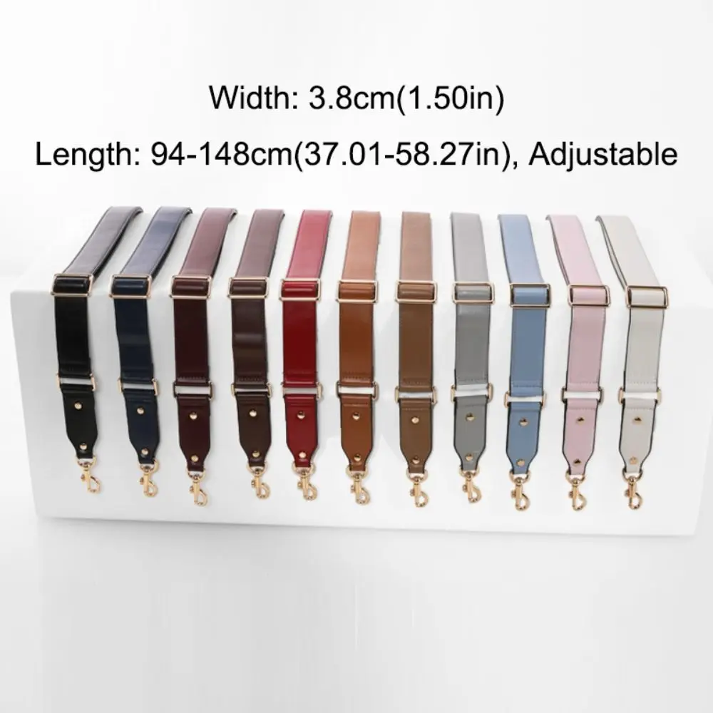 بو الجلود حقيبة كروسبودي حزام قابل للتعديل دائم أحزمة كتف واحدة انفصال استبدال أحزمة حقيبة الملحقات #6