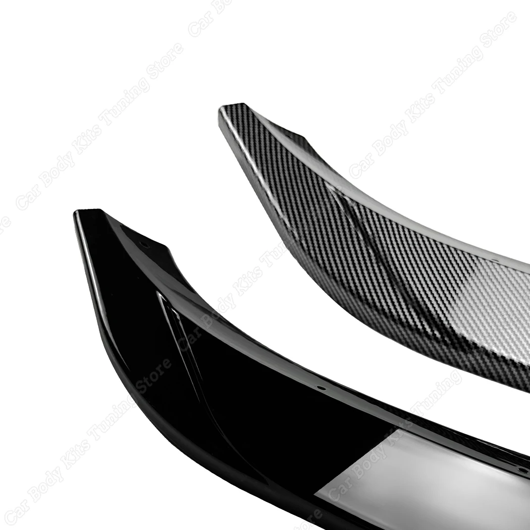 Front Bumper Spoiler Lip For Mercedes-Benz GLC 63 AMG X253 Pre-facelift 2016-2019 Car Diffuser Splitter Guard Body Kit Tuning