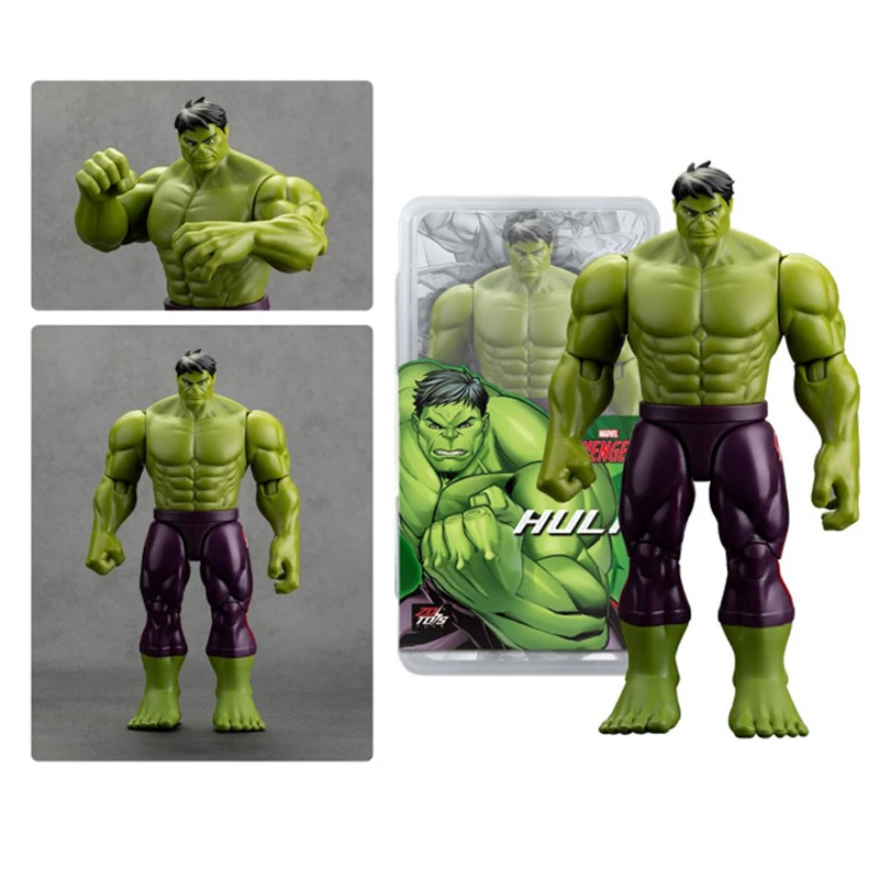 18CM Avengers Legends Figure ZDTDS Original Toy Set Spider Captain Miles Morales Thanos Ghost Iron Man Hulk Box Thor Falcon Doll view 4
