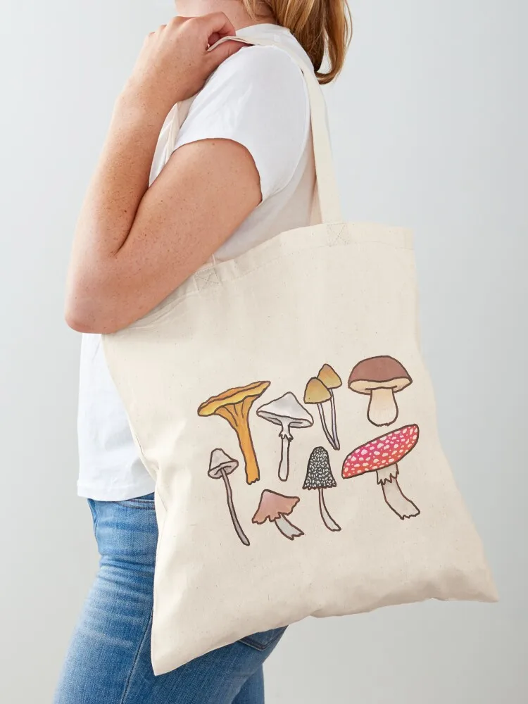 

mushrooms ! Tote Bag Cloth bags cute tote bag Big bag