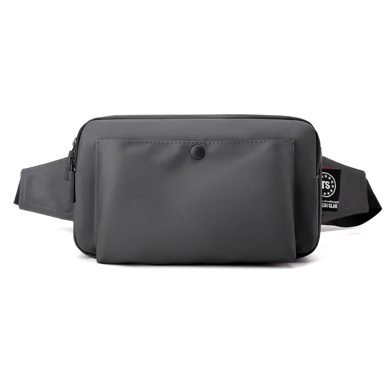 

Fashion Large-capacity Men Waist Bag Casual Nylon Anti-theft Chest Bag Outdoor Travel Waterproof Sports Mobile Phone Bag