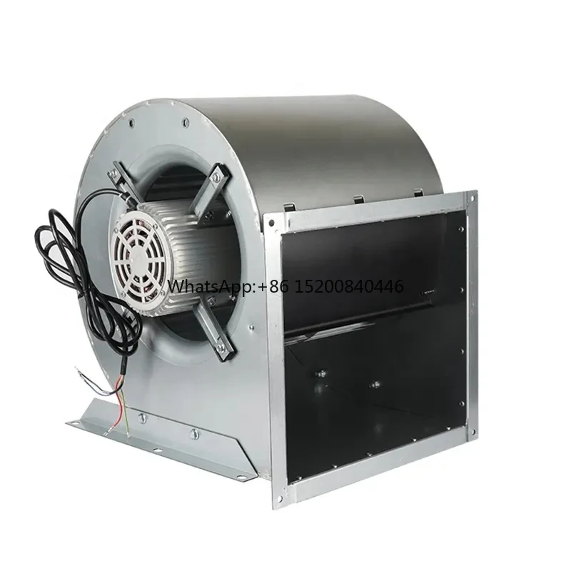 High Airflow 12-12 Snail Shell Industrial Blower Centrifugal Fan With AC 380V Motor for Air Ventilation & Exhaust