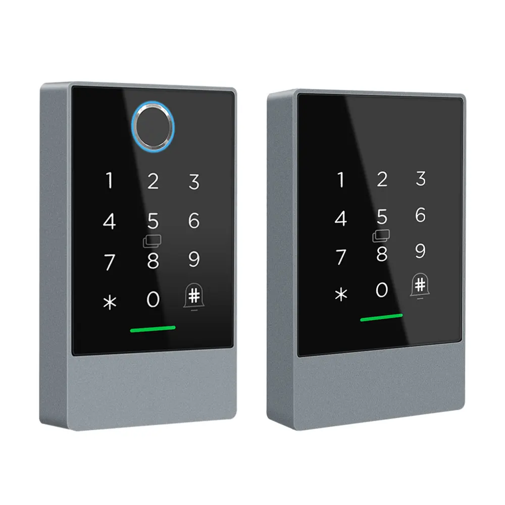 TTlock Smart Telefon App Access Controller 13,56 Mhz Rfid Tür Access Control System Tür Kit Ip67 Wasserdichte Reader Nfc G2 gateway