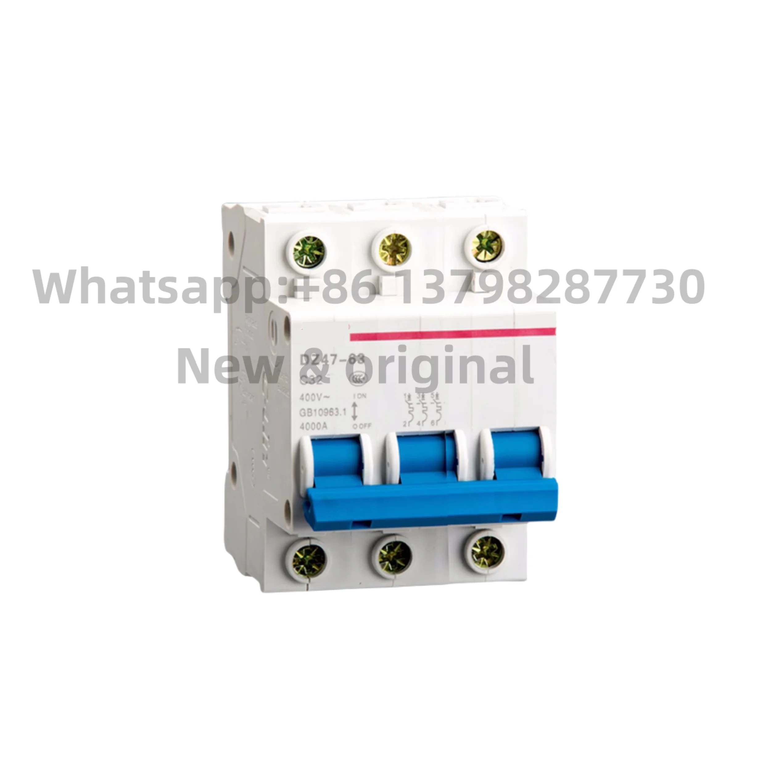 New original DZ47-63 C-type D-type 3P household miniature circuit breaker air switch