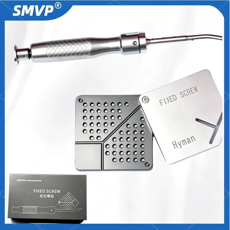 

Dental GBR tool box Implant Membrane Tacker Gun One-Click Automatic Tacker Kit for Fixing MembranesTitanium Screws Dental Tool