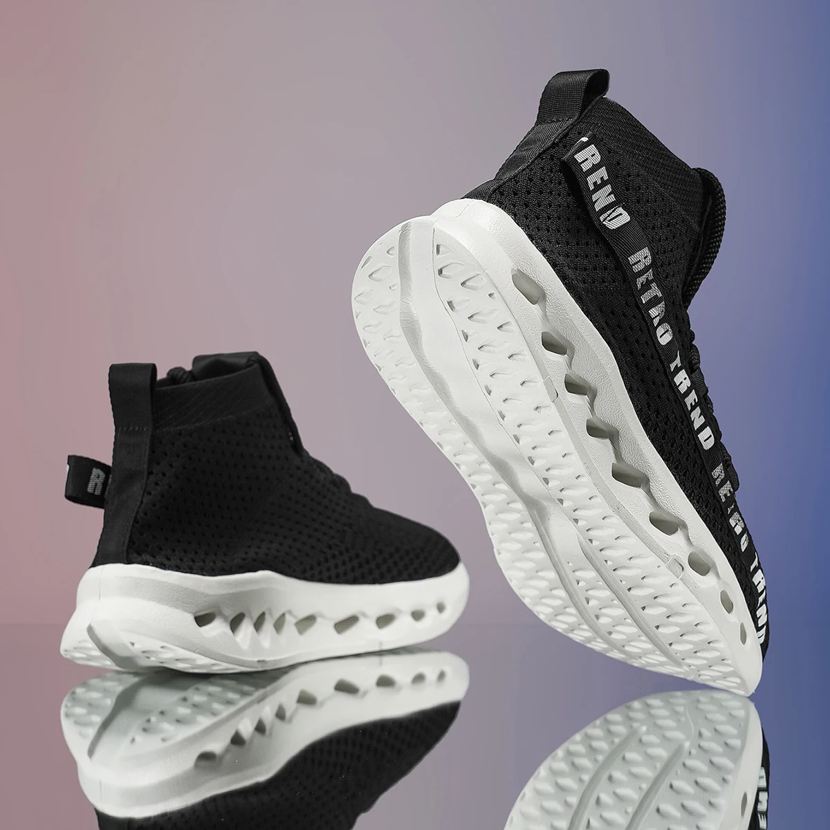 Herren-Sportschuhe in großen Größen, Outdoor-Wanderschuhe, bequeme, lässige, vielseitige, modische Trainingsschuhe für Paare – Detail 17