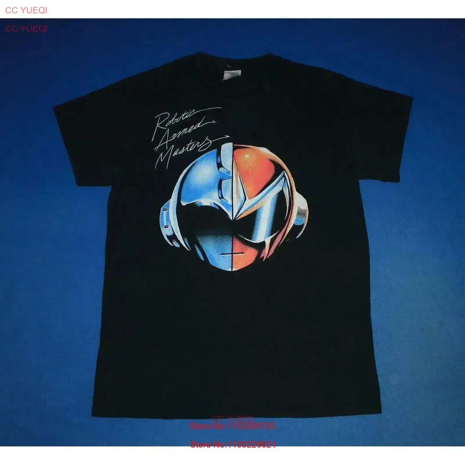 Vintage Y2K Robotic Armed Masters Daft Punk T Shirt Electronic Men's Small Washed designer clothes Slightly Soft vintage