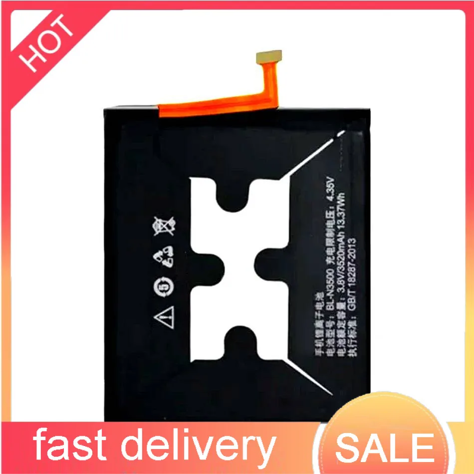 

3520mAh High Capacity BL-N3500 Mobile Phone Battery For Gionee E8 GN9008