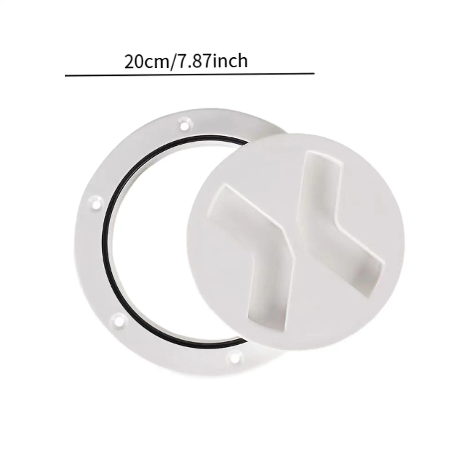 فتحة التفتيش البحري لوحة سطح السفينة مانعة للتسرب غطاء دائري قابل للفصل ملحقات القوارب لليخوت الكاياك #6