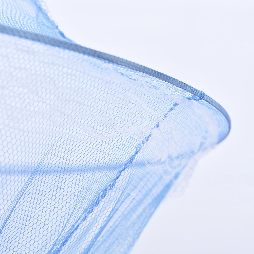 

Hanging Mosquito Net Elegant Dome Bed Netting Embroidered Breathable Canopy Conical Curtains